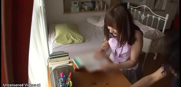  Japanese home teacher fucking shy student